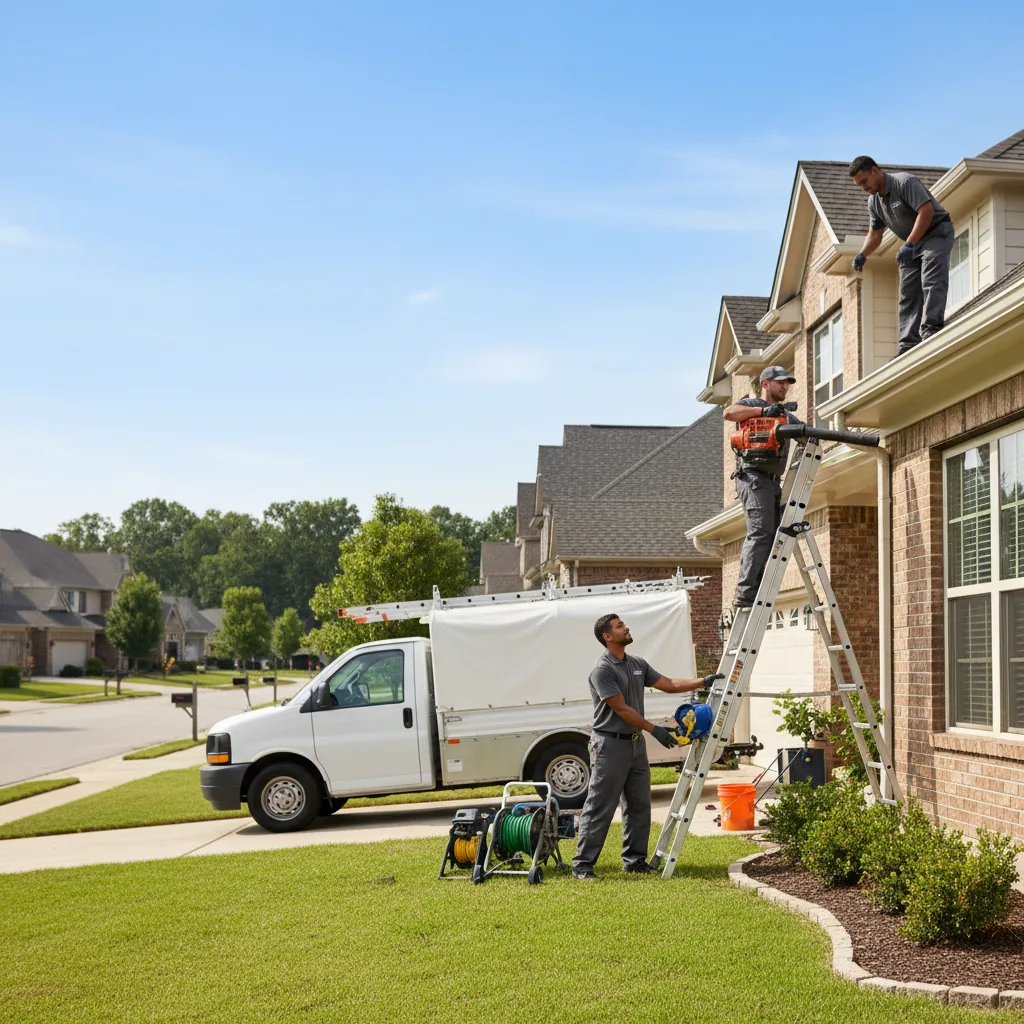 Home Gutter Service in Houston, MS near me